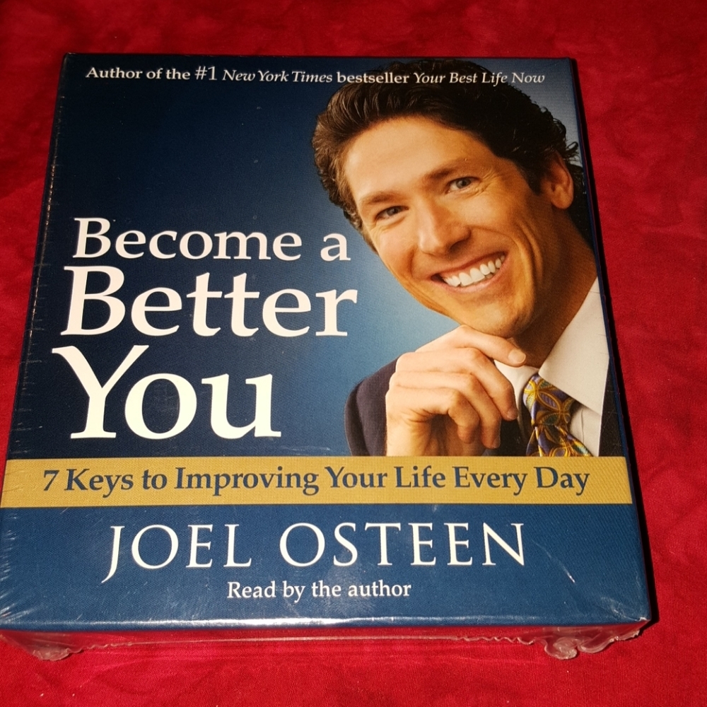 Joel Osteen Become A Better You. 5 CD set.